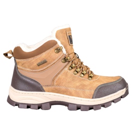 Arrigo Bello Šněrovací zimní boty hnědý Arrigo Bello Šněrovací zimní boty hnědý