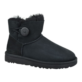 Boty Ugg Mini Bailey Button Ii W 1016422-BLK černý