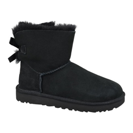 Boty Ugg Mini Bailey Bow Ii W 1016501-BLK černý