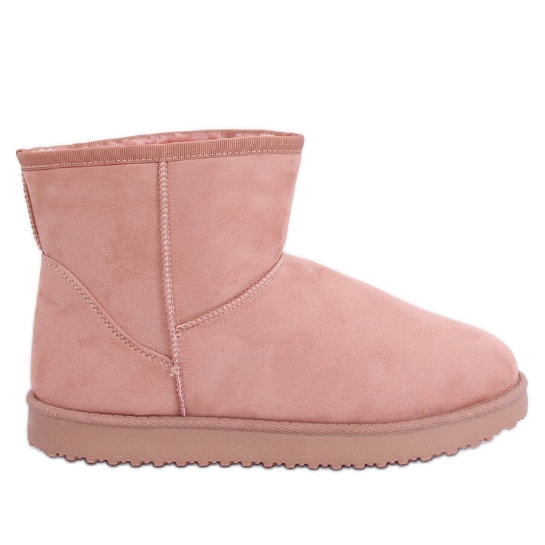 Krátké růžové sněhové boty LV56P Pink růžový