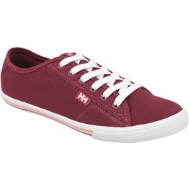 Boty Helly Hansen Oslofjord Canvas W 10836-655 červený