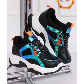 Černá sportovní obuv CB-19055 Black II Type černý