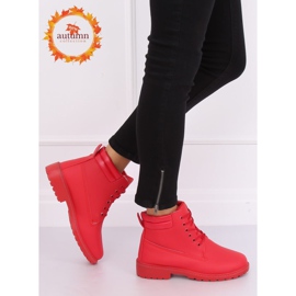 Dámské Timberki červené W-3033 Red II Druh červený