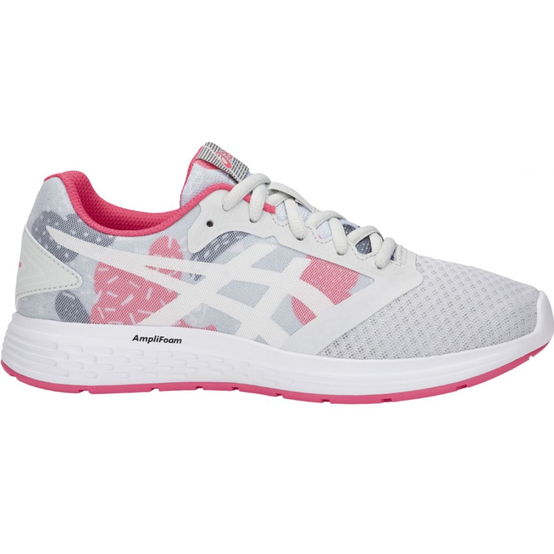 Běžecké boty Asics Patriot 10 Sp Jr 1014A039-022 šedá Běžecké boty Asics Patriot 10 Sp Jr 1014A039-022 šedá