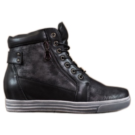 Sergio Leone Černé tenisky černý