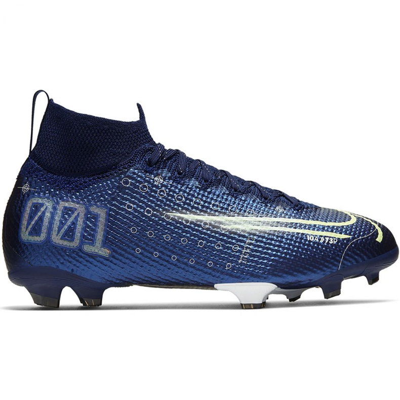 Kopačky Nike Mercurial Superfly 7 Elite Mds Fg Jr BQ5420 401 modrý modrý