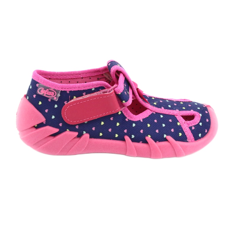 Dětská obuv Befado 190P092 námořnická modrá růžový