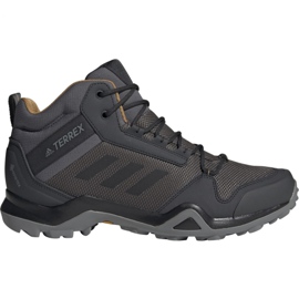 Boty adidas Terrex AX3 Mid Gtx M BC0468 černý šedá
