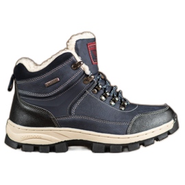 Arrigo Bello Šněrovací zimní boty modrý Arrigo Bello Šněrovací zimní boty modrý