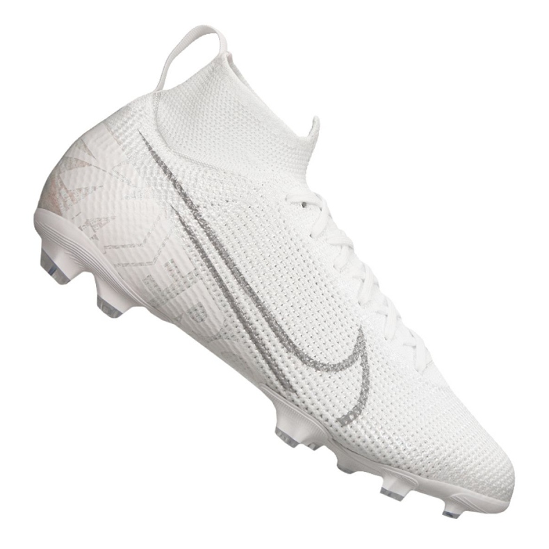 Kopačky Nike Superfly 7 Elite Fg Jr AT8034-100 bílý bílý