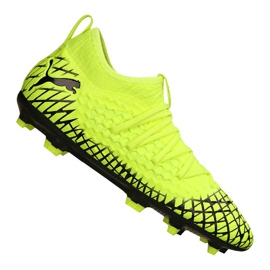 Kopačky Puma Future 4.3 Netfit Fg / Ag Jr 105693-03 vícebarevný žluť