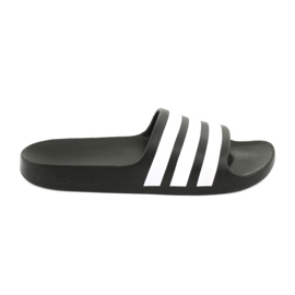 Pantofle Adidas Adilette Aqua K Jr F35556 bílý černý