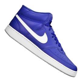 Boty Nike Court Vision Mid M CD5466-400 modrý Boty Nike Court Vision Mid M CD5466-400 modrý