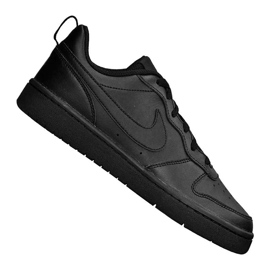 Boty Nike Jr Court Borough Low 2 (GS) Jr BQ5448-001 černý