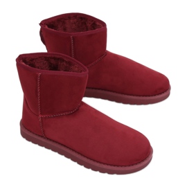 Sněhové boty emusy burgundy C-08 Red červený