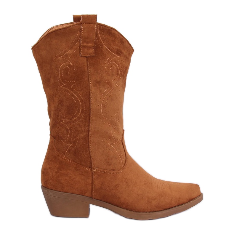 Velbloudí kovbojské boty Camel NC972 hnědý