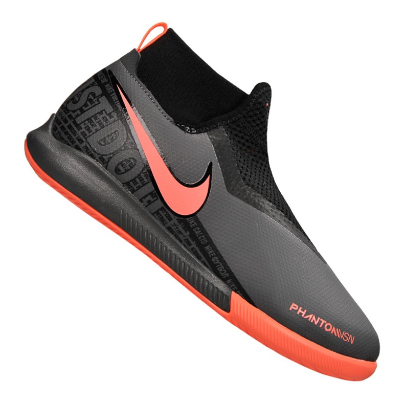 Sálová obuv Nike Phantom Vsn Academy Df Ic Jr AO3290-080 modrý šedá