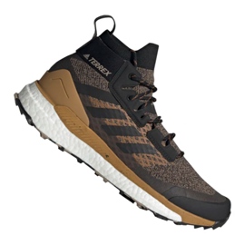 Boty Adidas Terrex Free Hiker M EF1307 hnědý černý vícebarevný