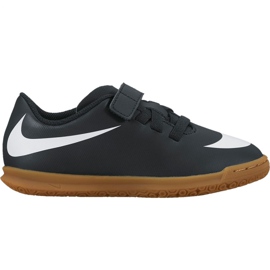 Kopačky Nike Bravata X Ii Ic Jr 844439 001 vícebarevný černý