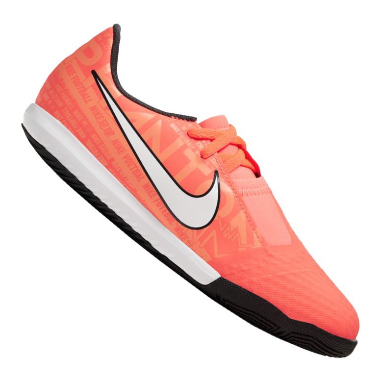 Nike Phantom Vnm Academy Ic Jr AO0372-810 černá pomeranče a červené