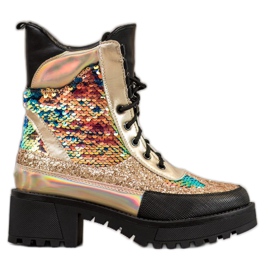 Seastar Boty Na Módní Platformě černý