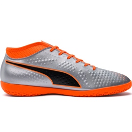 M Kopačky Puma One 4 Syn It 104750 01 vícebarevný stříbro