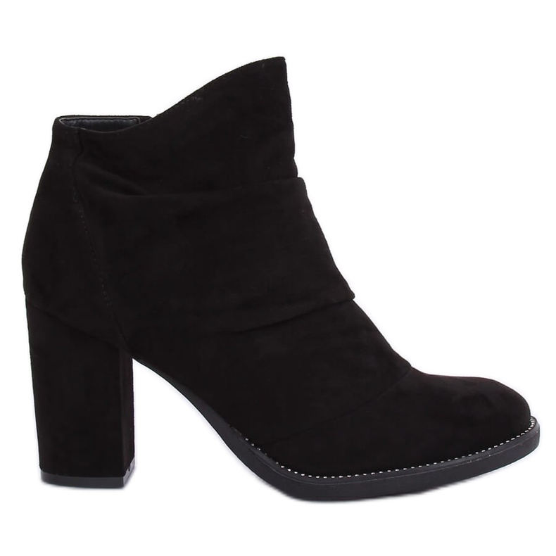 Černá FA177 Černé vysoké podpatky Černá FA177 Černé vysoké podpatky