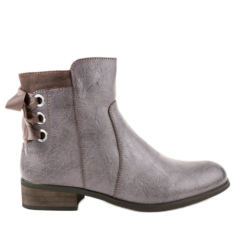 Khaki ploché kozačky s kožešinou 1184-PA vícebarevný zelená Khaki ploché kozačky s kožešinou 1184-PA vícebarevný zelená