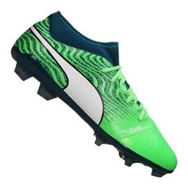 Kopačky Puma One 18.2 Fg M 104533-04 zelený zelený