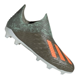Kopačky Adidas Jr X 19+ Fg Jr EF8744 černý černý
