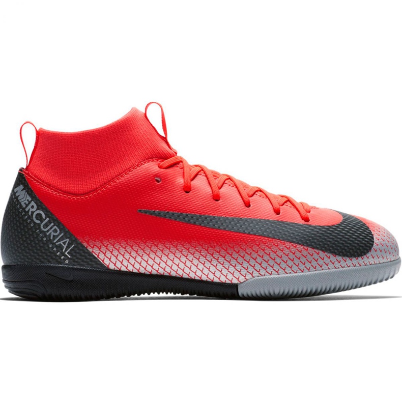 Kopačky Nike Mercurial Superfly X 6 Academy Gs CR7 Ic Jr AJ3110 600 vícebarevný červené