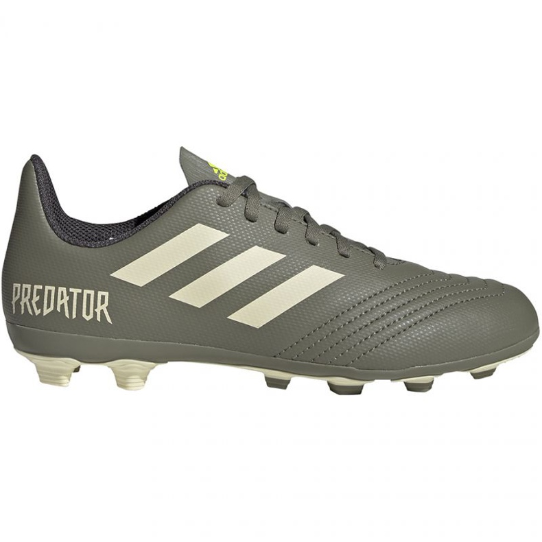 Kopačky Adidas Predator 19.4 FxG Jr EF8221 vícebarevný šedá