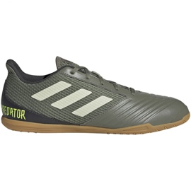 M Adidas Predator 19.4 In EF8216 kopačky vícebarevný zelený