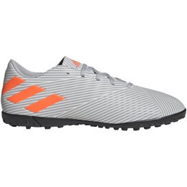 M Kopačky Adidas Nemeziz 19.4 Tf EF8294 vícebarevný šedá