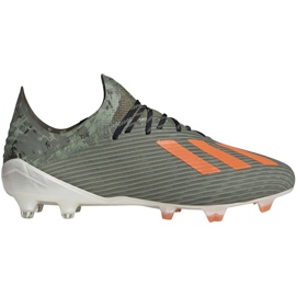 Kopačky Adidas X 19.1 M Fg EF8296 zelený zelený