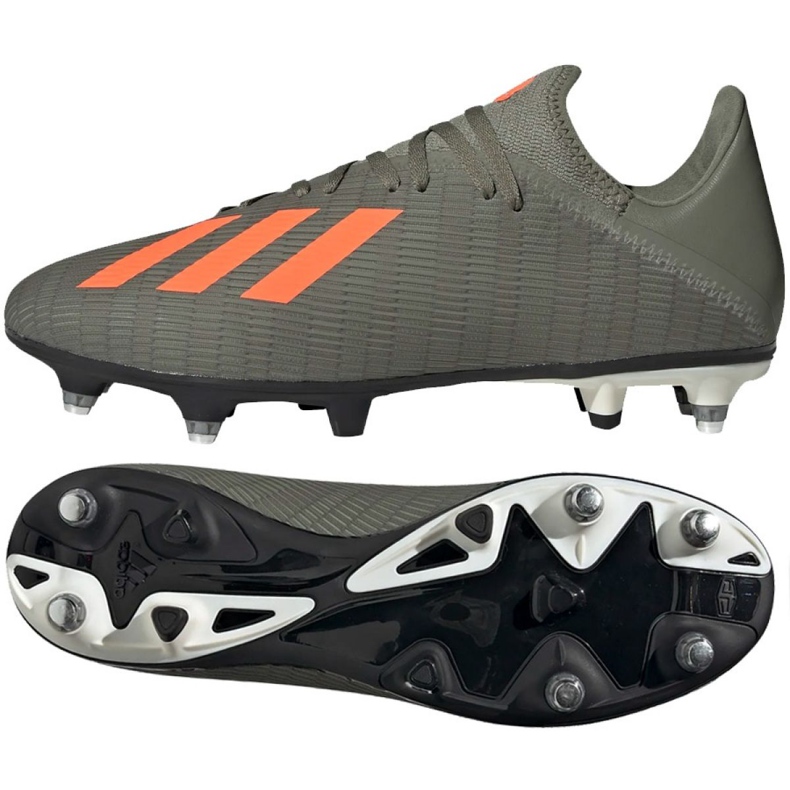 Kopačky Adidas X 19.3 Sg M EG2838 šedá šedá