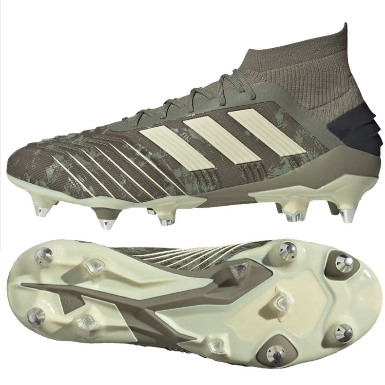 Kopačky Adidas Predator 19.1 Sg M EF8206 šedá šedá
