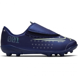 Kopačky Nike Mercurial Vapor 13 Club Mds Mg PS (V) Jr CJ1149 401 modrý námořnická modř