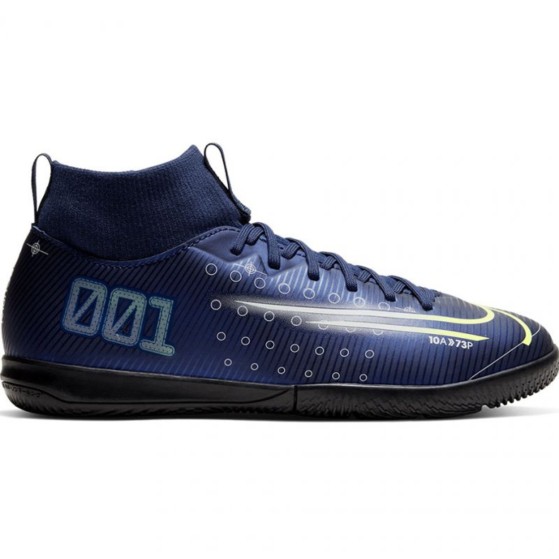 Kopačky Nike Mercurial Superfly 7 Academy Mds Ic Jr BQ5529 401 námořnická modrá modrý