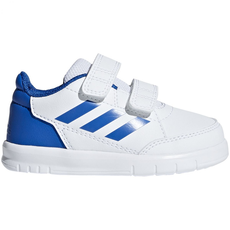 Boty Adidas AltaSport Cf I Jr D96844 bílý modrý