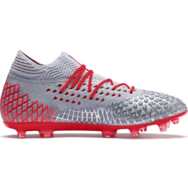 Kopačky Puma Future 4.1 Netfit Fg Ag M 105579 01 vícebarevný šedá