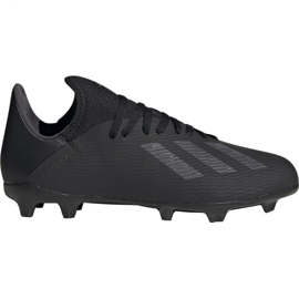 Kopačky adidas X 19.3 Fg Jr F35364 černý černý