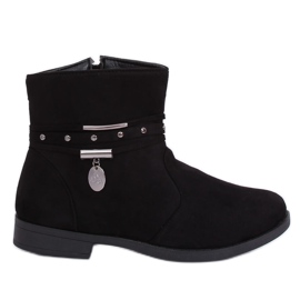 Černé dámské boty JC-255 Black černý