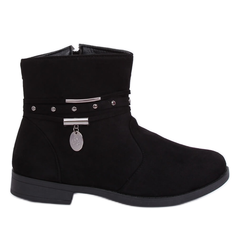Černé dámské boty JC-255 Black černá