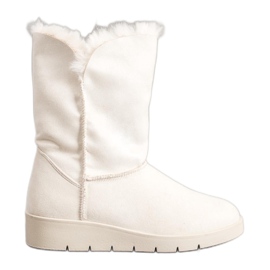 Kylie Teplý Mukluki bílý Kylie Teplý Mukluki bílý