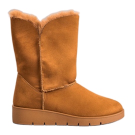 Kylie Teplý Mukluki hnědý Kylie Teplý Mukluki hnědý