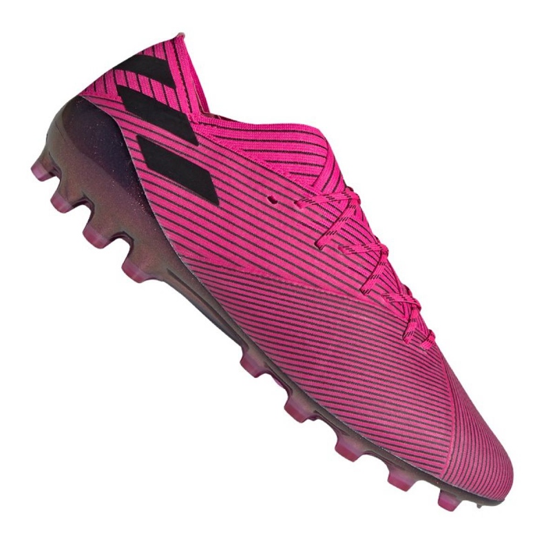 Kopačky Adidas Nemeziz 19.1 Ag Fg M FU7033 růžový růžový