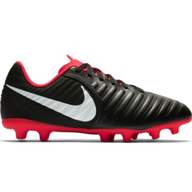 Kopačky Nike Tiempo Legend 7 Club Mg Jr AO2300 006 vícebarevný černý