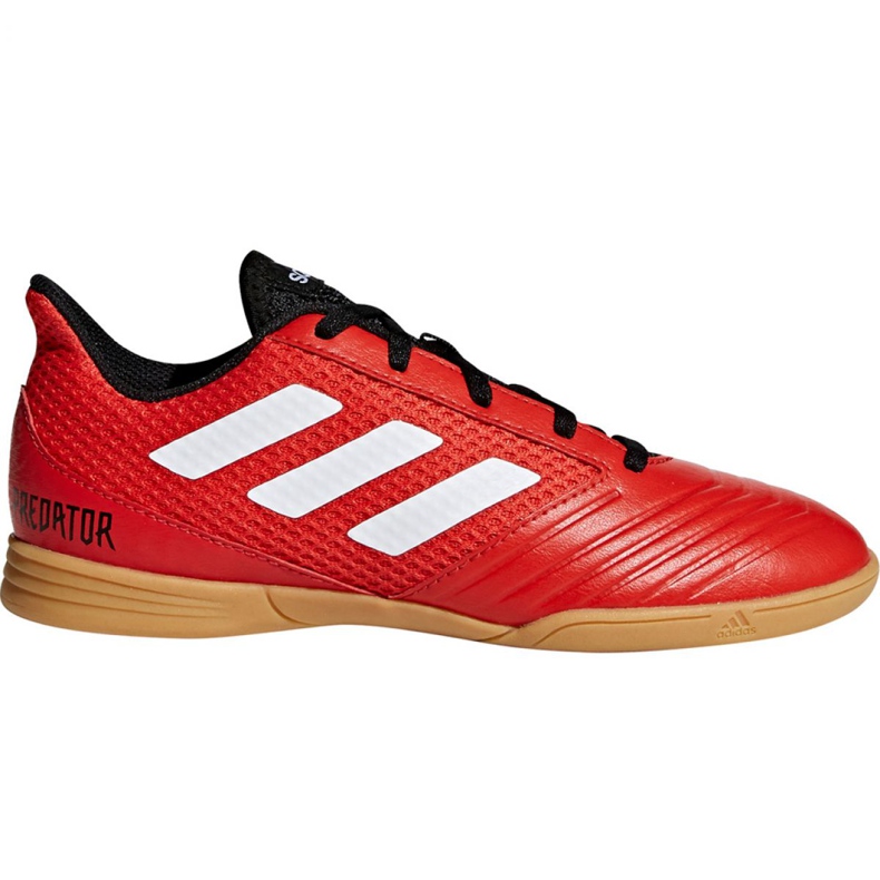 Kopačky Adidas Predator Tango 18.4 Sala Jr DB2343 červené červené Kopačky Adidas Predator Tango 18.4 Sala Jr DB2343 červené červené