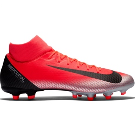 Kopačky Nike Mercurial Superfly 6 Academy CR7 Mg M AJ3541 600 vícebarevný červený